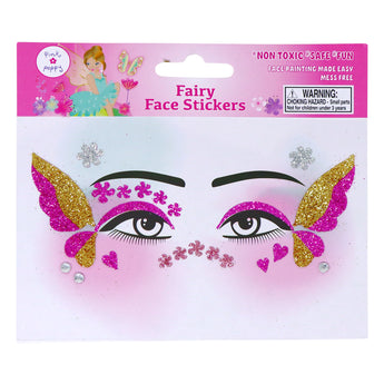 Fairy Butterfly Friends Face Stickers
